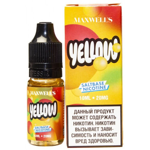 Maxwell's SALTBASE - Yellow (EX-Mango) 10ML