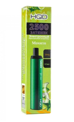 HQD MAXX Disposable 2500 Pod Mojito