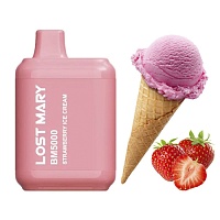 Lost Mary BM5000 by Elf Bar - Strawberry Ice Cream (до 5000 затяжек)